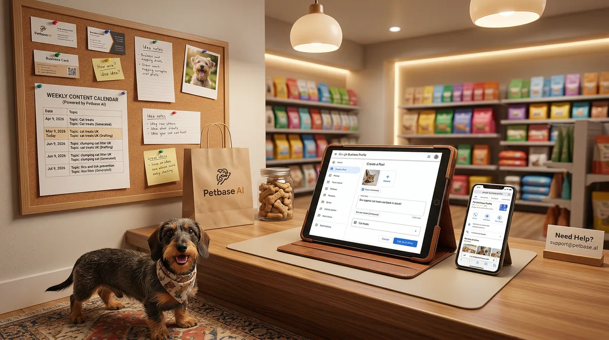 Google Business Profile Posts for Pet Stores