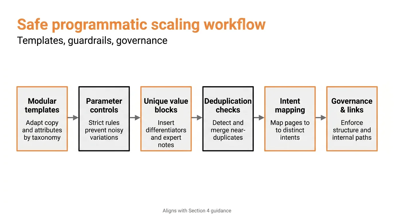 Safe programmatic scaling workflow