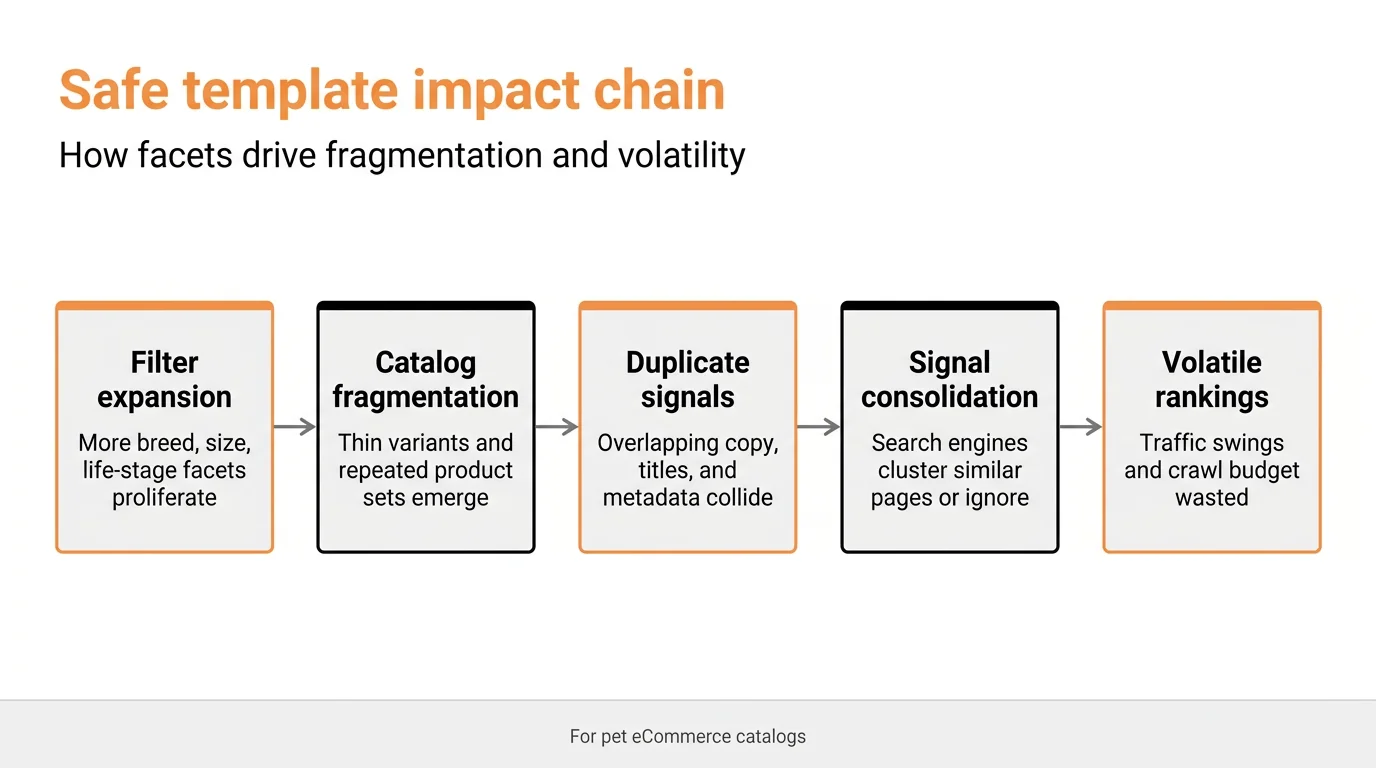Safe template impact chain