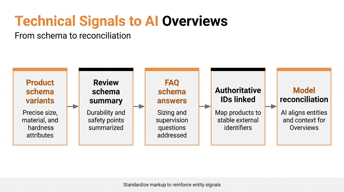 Technical Signals to AI Overviews