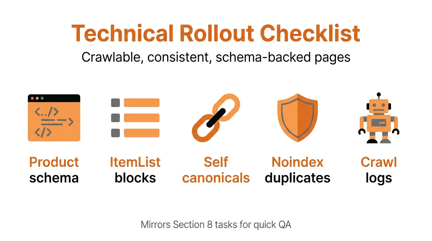 Technical Rollout Checklist