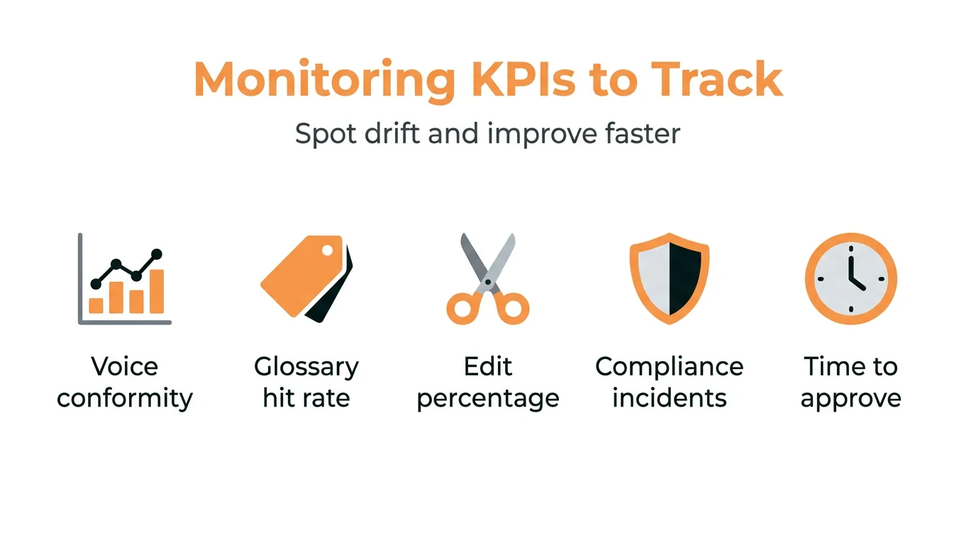 Monitoring KPIs to Track