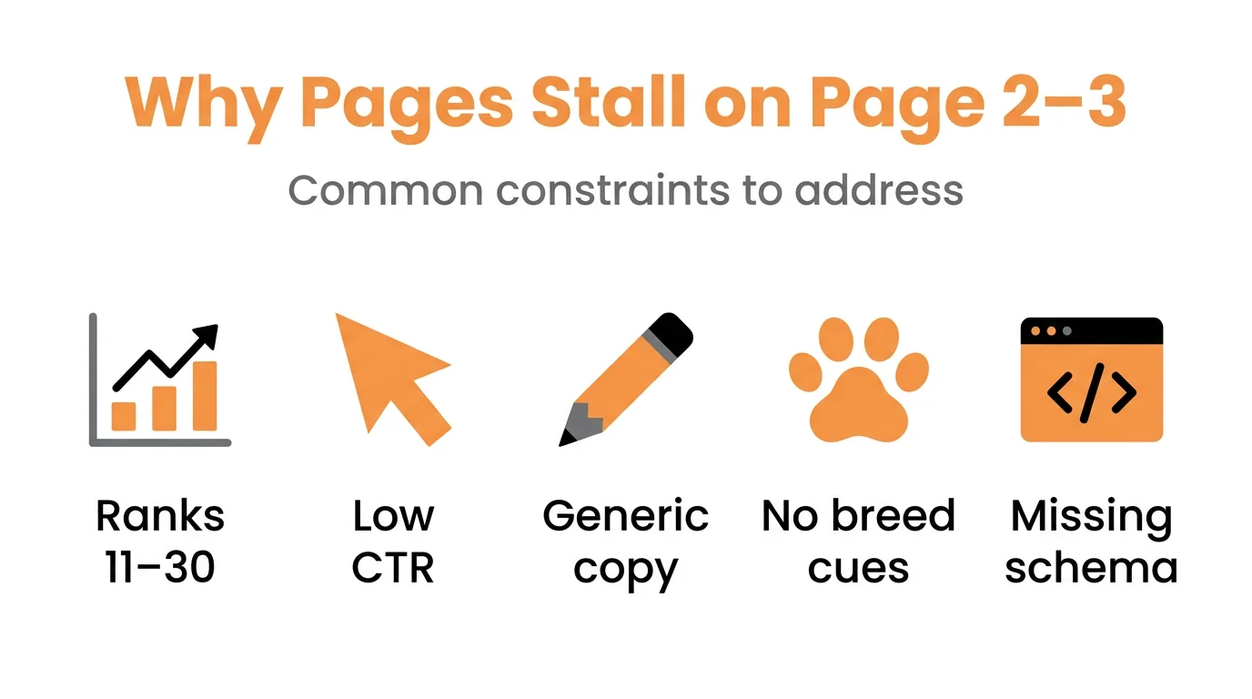 Why Pages Stall on Page 2-3