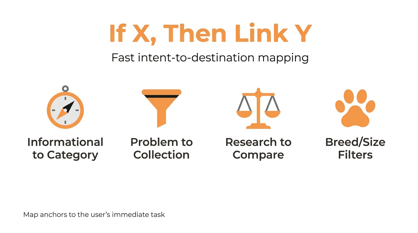 If X, Then Link Y