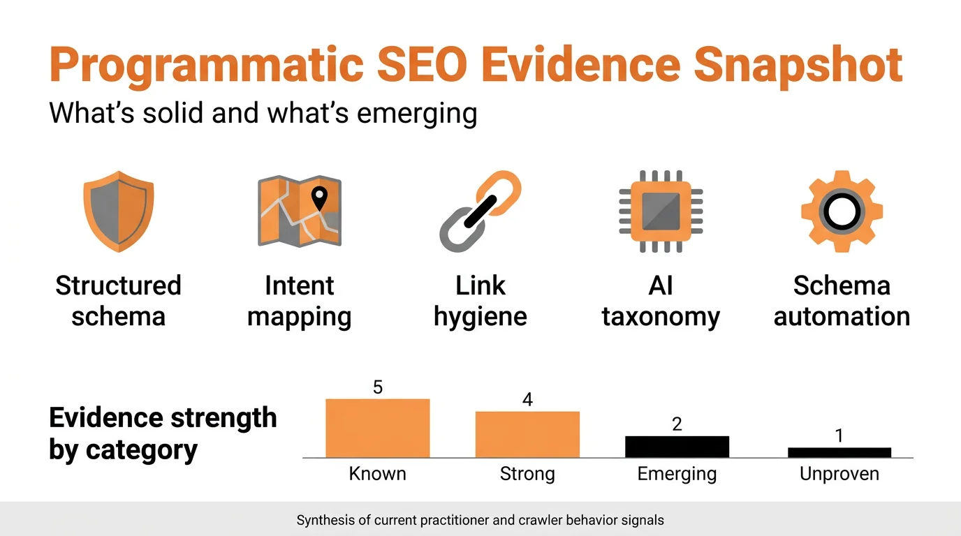 Programmatic SEO Evidence Snapshot
