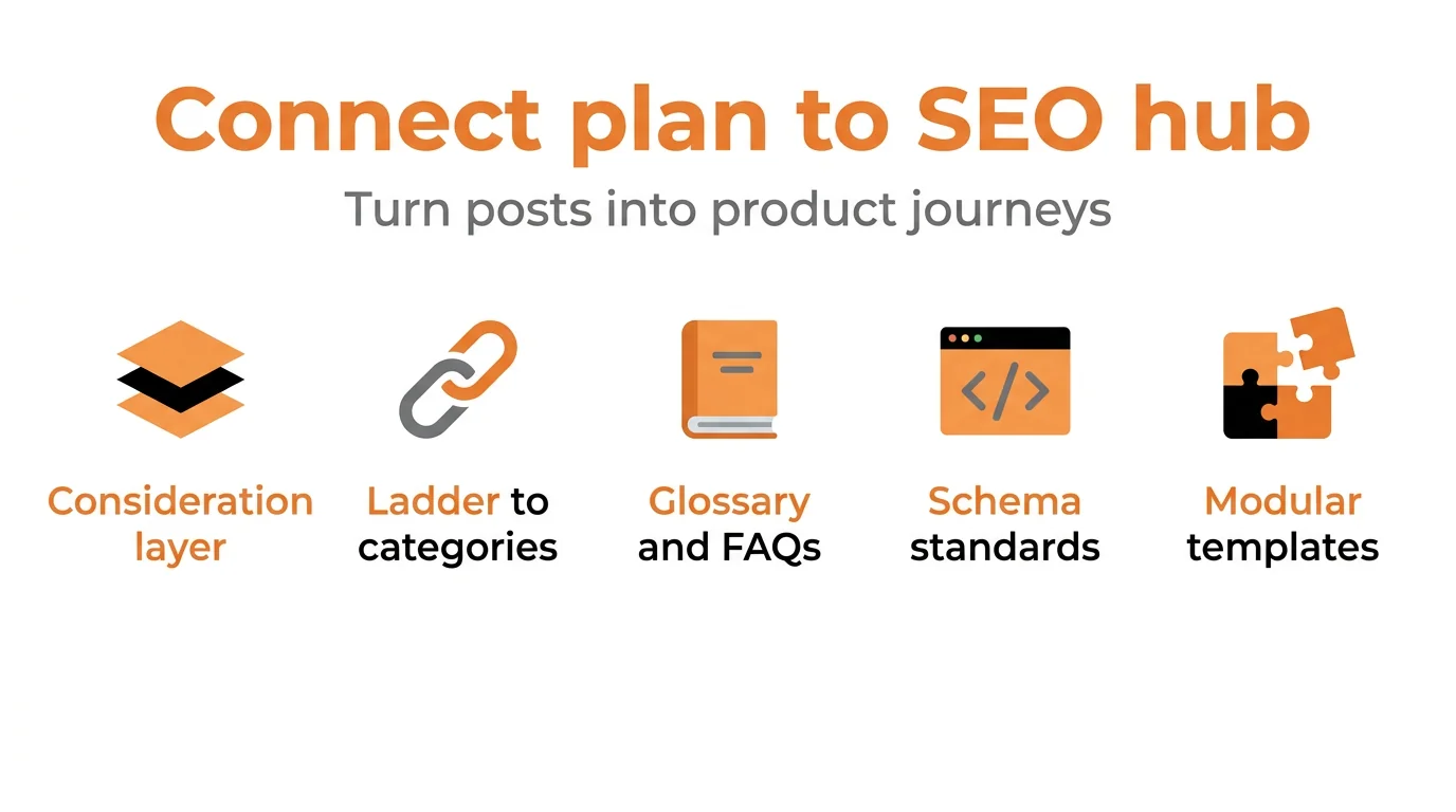 Connect plan to SEO hub