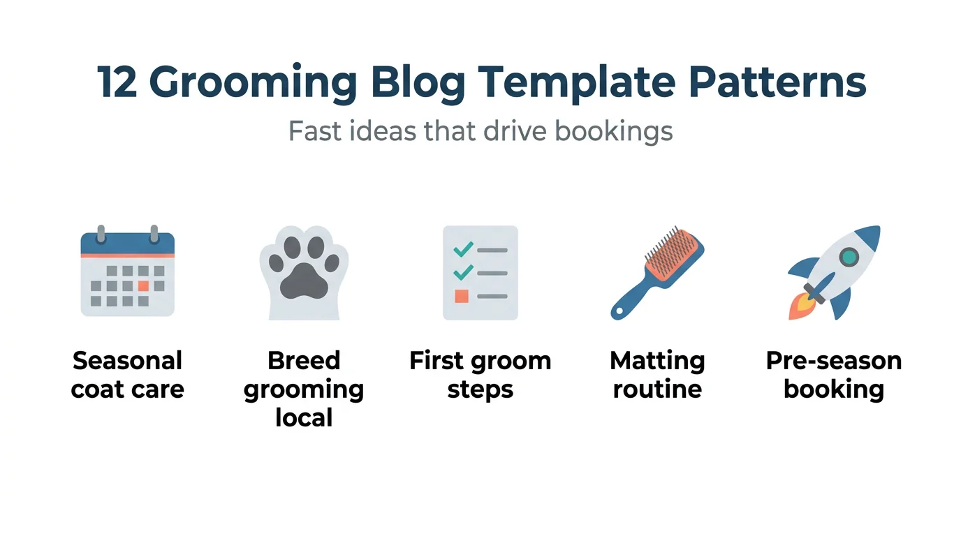 12 Grooming Blog Template Patterns