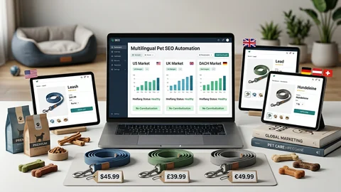 Multilingual SEO for Pet Stores: US, UK, and DACH Localization Without Cannibalization