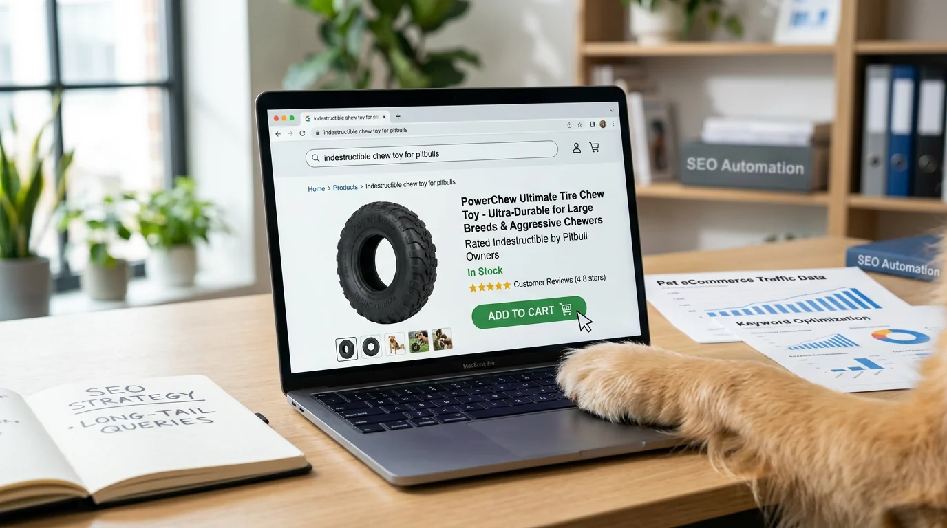 Product-Led SEO for Pet eCommerce: From Query to Add-to-Cart