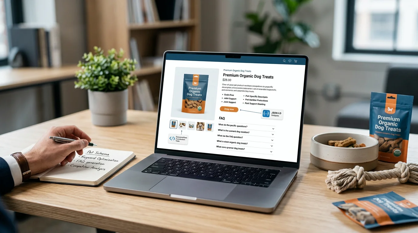 AI Page Upgrades: Rewrite and Optimize Existing Pet Product Pages
