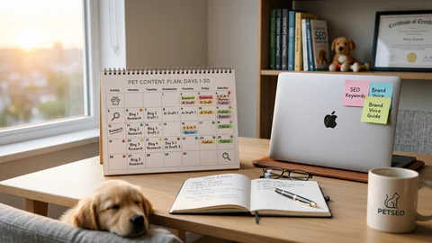Your First 30 Days: An AI Blog Publishing Plan for Pet Brands