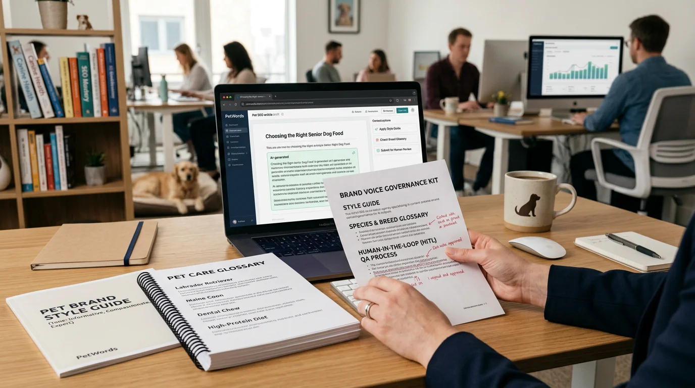 Guardrails for Brand Voice: Style, Glossary, and Review Loops for AI Content