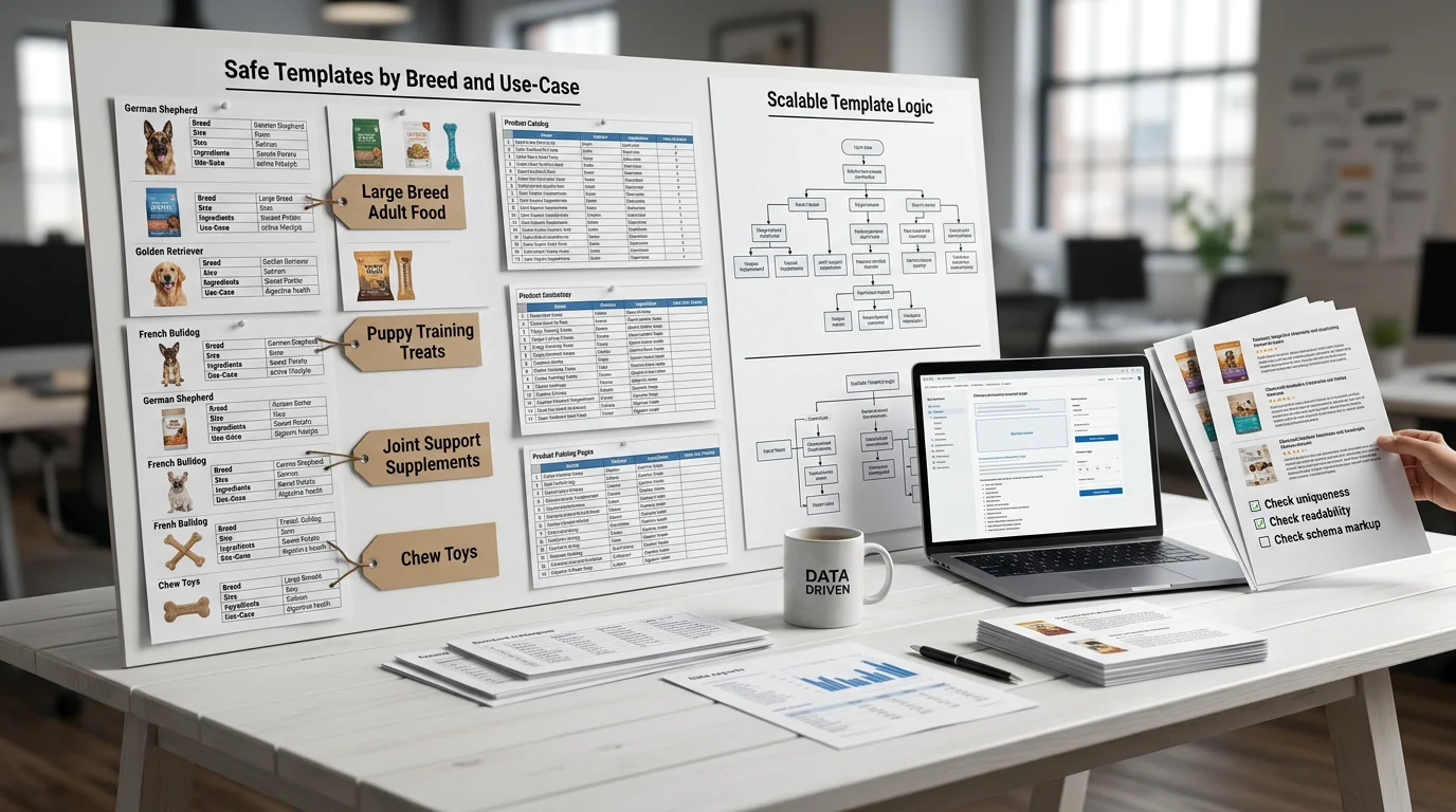 Programmatic SEO for Large Pet Catalogs: Safe Templates by Breed and Use-Case
