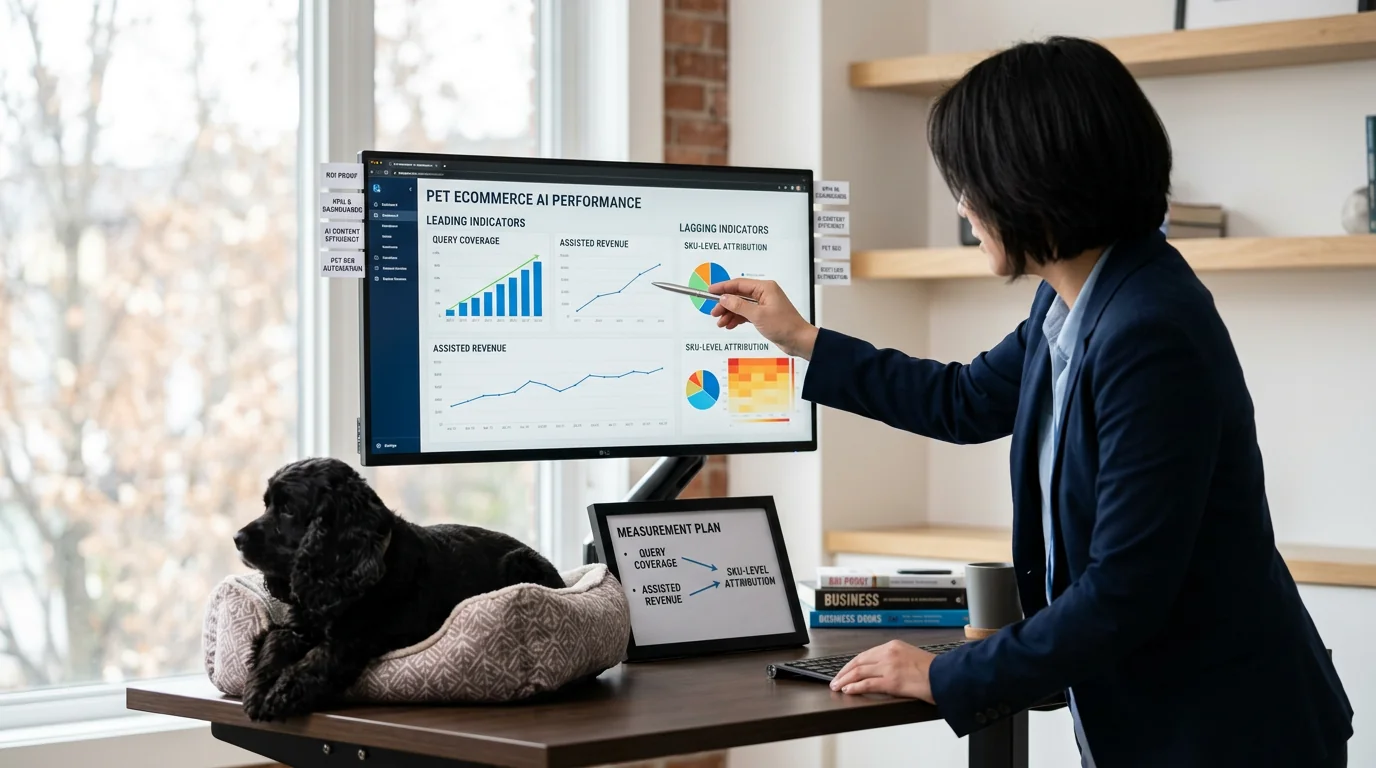 Proving ROI with KPIs and Dashboards for AI Content in Pet eCommerce